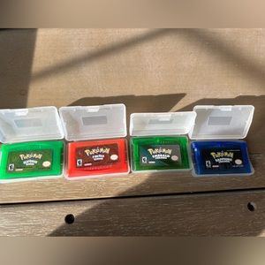 Nintendo Gameboy Advance Pokémon games